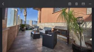 Posezení v ubytování Chalet de lujo