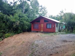 Bygningen som feriehuset ligger i