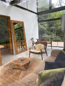 Χώρος καθιστικού στο Hotel Fazenda Vale Imperial +2 φωτογραφίες