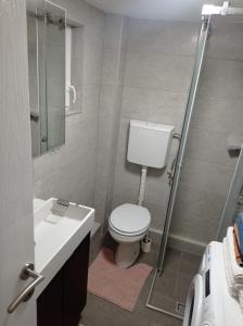 Phòng tắm tại Apartmani Hanna