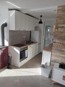Nhà bếp/bếp nhỏ tại Apartmani Hanna