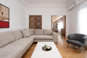 Część wypoczynkowa w obiekcie Upscale Athens Luxury Penthouse