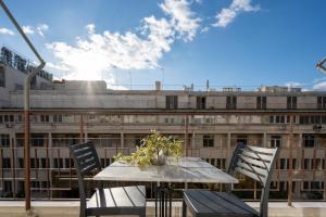Balkon lub taras w obiekcie Upscale Athens Luxury Penthouse