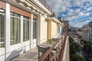 Budynek, w którym mieści się apartament