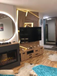 TV a/nebo společenská místnost v ubytování Setaliste