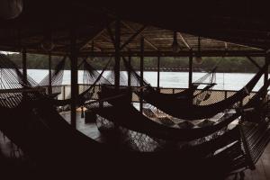Χώρος καθιστικού στο Mawamba Lodge