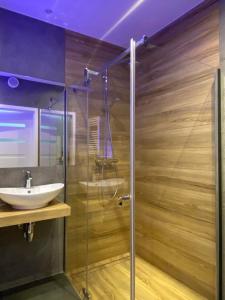 Kúpeľňa v ubytovaní Apartament Granary