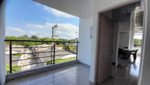 Balkón nebo terasa v ubytování Apartamento Esmeralda Arboletes