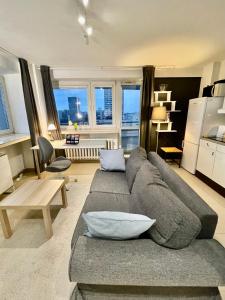 Posedenie v ubytovaní SAWA Apartment 2xMetro WiFi 500 Mbs 50’TV Netflix HBO AppleTV+