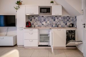 Duplex apartmán Pálava tesisinde mutfak veya mini mutfak