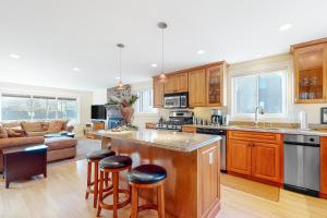 Kuchyň nebo kuchyňský kout v ubytování Sunday Dream