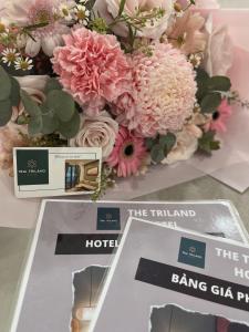 Certifikát, hodnocení, plakát nebo jiný dokument vystavený v ubytování Triland Hotel