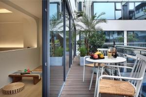 Posezení v ubytování Sky Garden Inn