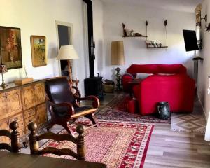 Istumisnurk majutusasutuses Stunning 4-Bed Cottage in Montseny Natural Park