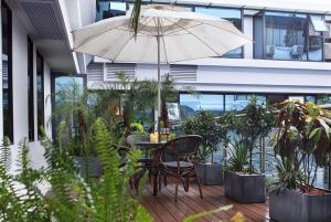 Zahrada ubytování Sky Garden Inn