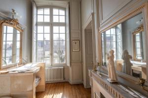 Koupelna v ubytování L'Hotel de Panette, Un exceptionnel château en coeur de ville