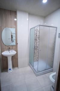 Koupelna v ubytování VN Hotel Vanadzor