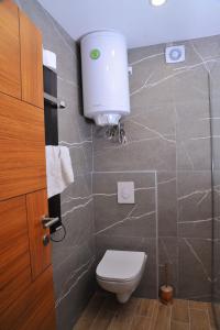 bagno con servizi igienici e lavandino di Apartman A20B a Kopaonik