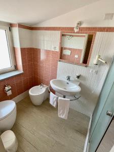 Ένα μπάνιο στο Hotel Al Rustico