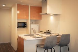 Cucina o angolo cottura di 谷町君HOTEL 心斎橋東32
