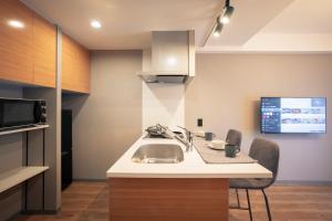 Cucina o angolo cottura di 谷町君HOTEL 心斎橋東32