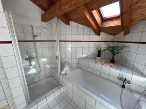 Koupelna v ubytování the Jad B&B