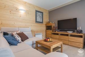 Μια τηλεόραση ή/και κέντρο ψυχαγωγίας στο Apartament Grajcarek