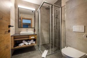 Łazienka w obiekcie Aparthotel Fuxbau