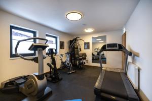 Centrum fitness w obiekcie Aparthotel Fuxbau
