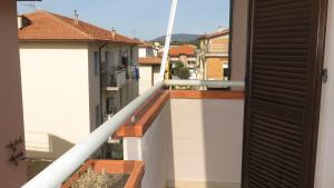 a view from the balcony of a building at Residenza Turistico Alberghiera Corallo in Castiglione della Pescaia