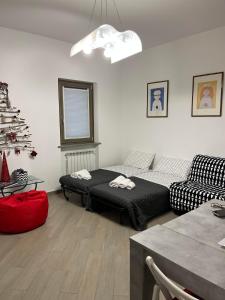 Χώρος καθιστικού στο La Rocca House