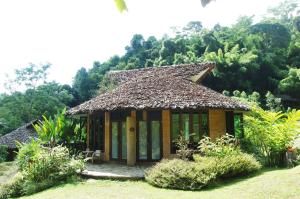 Κήπος έξω από το Forest falls Garden Maerim Chiangmai ตาดปลาแคมป์ออร์แกนิคฟาร์มสเตย์เชียงใหม่