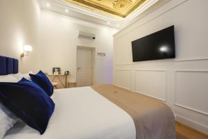TV a/nebo společenská místnost v ubytování SM Mellini Relais B&B