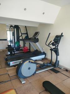 Fitness centrum a/nebo fitness zařízení v ubytování Sea la vie II