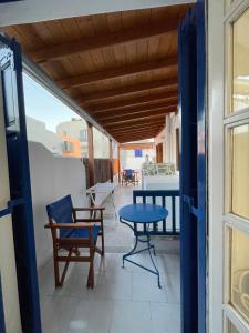 A balcony or terrace at Captain Stavros