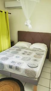 Katil atau katil-katil dalam bilik di Maison Océane