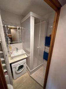 Kúpeľňa v ubytovaní Appartement Les Carroz d'Araches 4 à 6 couchages