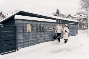 Hostia v ubytovaní Dolina Barw - całoroczne domki na wynajem