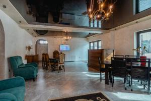 Posezení v ubytování Hotel David Zhorzholiani