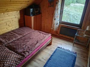 Postel nebo postele na pokoji v ubytování Chata Stella