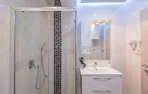 Koupelna v ubytování Apartman dva