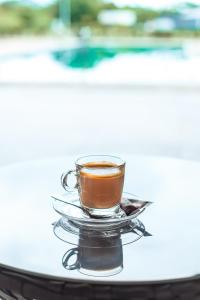 Παροχές για τσάι/καφέ στο Lava Hotel
