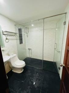 Koupelna v ubytování Hotel Quỳnh Anh