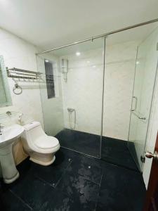 Koupelna v ubytování Hotel Quỳnh Anh