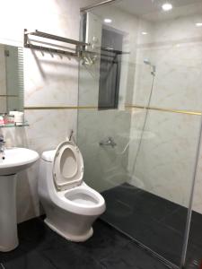 Koupelna v ubytování Hotel Quỳnh Anh