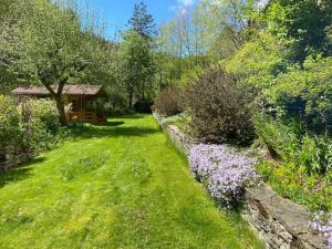 Κήπος έξω από το Hundeparadies Waldblick Lauenstein