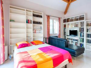 Posteľ alebo postele v izbe v ubytovaní Holiday Home in France with Private Pool