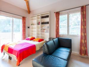 Posteľ alebo postele v izbe v ubytovaní Holiday Home in France with Private Pool