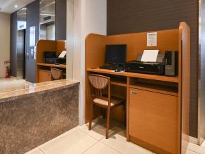 Sjónvarps- og/eða afþreyingartæki á Vessel Hotel Kanda Kitakyushu Airport