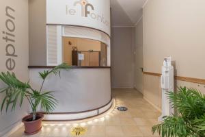 Lobbyen eller receptionen på Residence Le Fontane